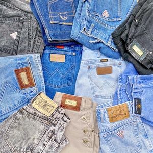 Vintage mystery denim bundles